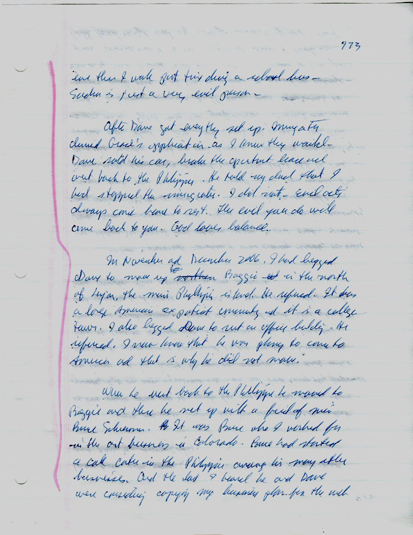 Dr John WorldPeace 2008 Prison Journal